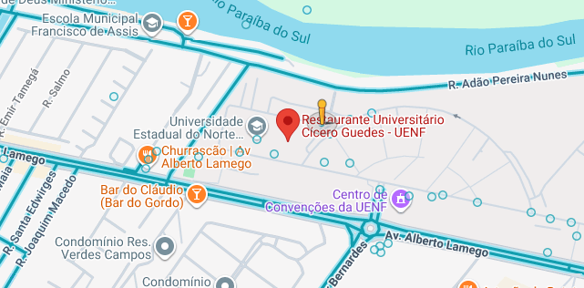 Av. Alberto Lamego, 2000 - Parque California, Campos dos Goytacazes - RJ, 28013-602 - UENF